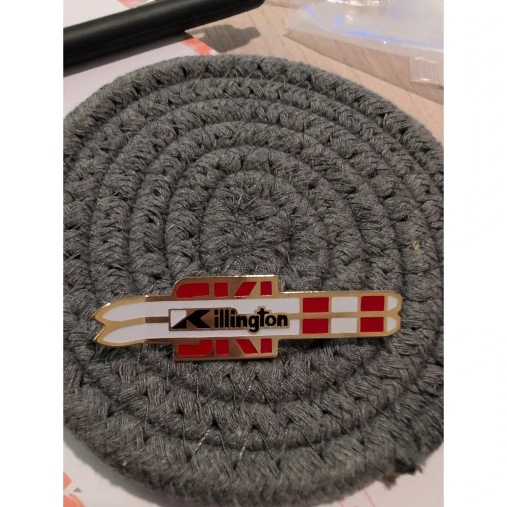 Vintage SKI PIN Ski Killington Vermont Hat Lapel Pin,‎ Collectible